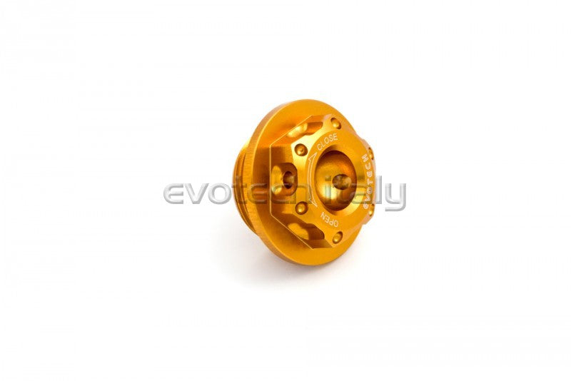 EVOTECH OIL CAP ERGAL APRILIA MV AGUSTA BRUTALE M25x1,5 (SEE LIST) GOLD