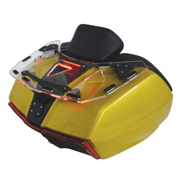 ISOTTA Portapacchi posteriore in PMMA trasparente con predisposizione LED - bmw k 1600 Grand America (2017>)