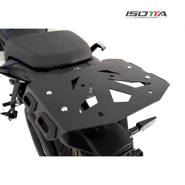 ISOTTA PORTAPACCO IN FERRO VERNICIATO NERO TESTURIZZATO yamaha tracer 700 2020>