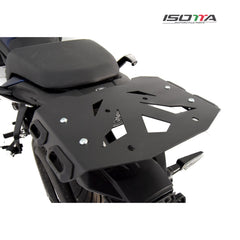 ISOTTA PORTAPACCO IN FERRO VERNICIATO NERO TESTURIZZATO yamaha tracer 700 2020>