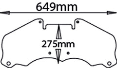 ISOTTA lastra di ricambio INFERIORE per BMW R 1200 GS Adventure e Standard