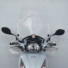 ISOTTA Parabrezza di media dimensione per HONDA VISION 110 CON SERIGRAFIA ANTI REFRAZIONE SOLARE