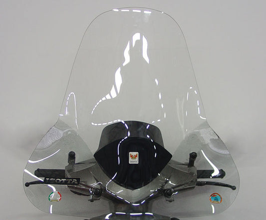 ISOTTA parabrezza alta protezione per KYMCO AGILITY 50-125-150-200 CON SERIGRAFIA ANTI REFRAZIONE SOLARE 600