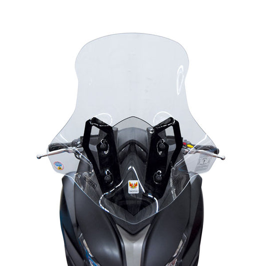 ISOTTA Parabrezza media protezione per KYMCO XCITING 400i S dal 2019 600