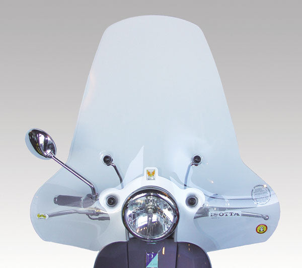 ISOTTA Parabrezza alta protezione per Vespa LXV 125