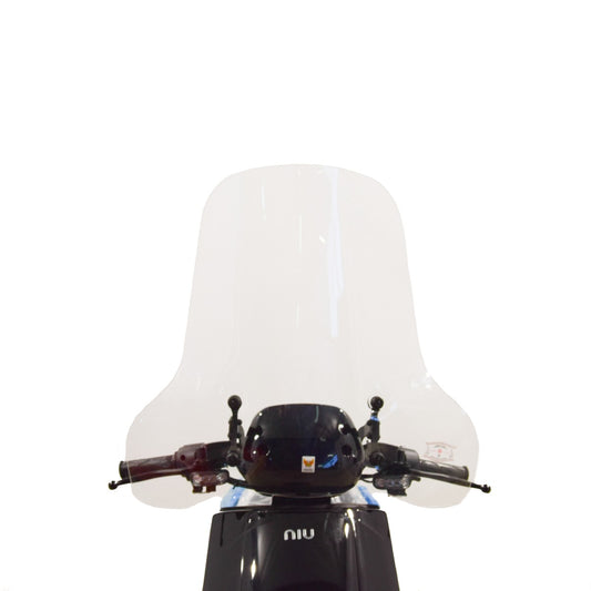 ISOTTA Parabrezza alta protezione TRASPARENTE per NIU N1S - NGT - NQI - NQI GT 1200