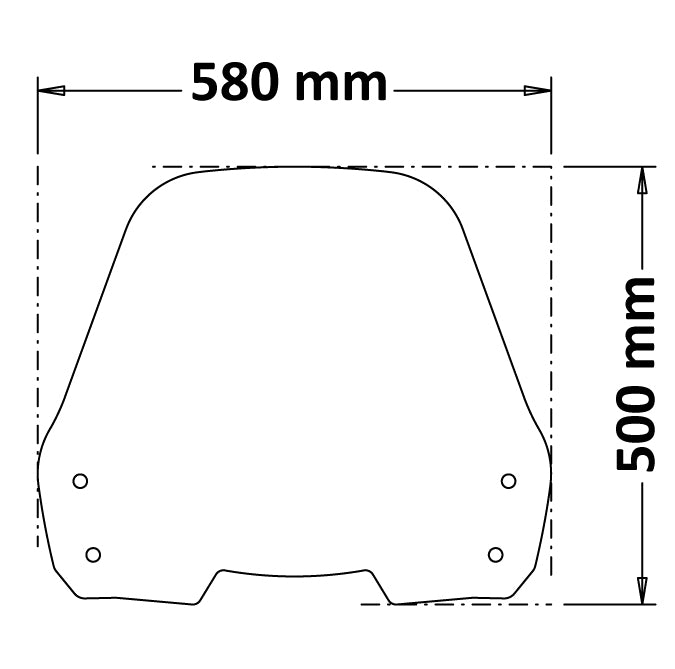 ISOTTA parabrezza per SUNRA ROBO-S