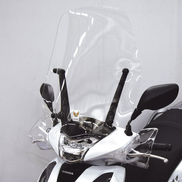 ISOTTA Parabrezza trasparente honda sh 125i-150i 2017>2019