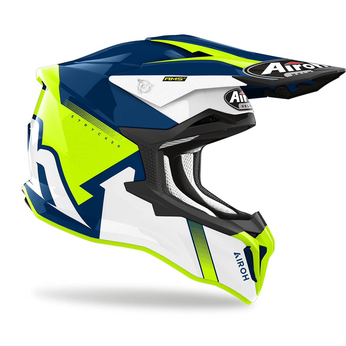 AIROH STRYCKER Casco Moto Cross enduro grafica BLAZER