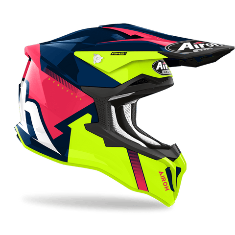 AIROH STRYCKER Moto Cross enduro helmet BLAZER graphics