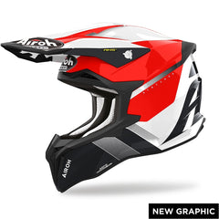 AIROH STRYCKER Casco Moto Cross enduro grafica BLAZER