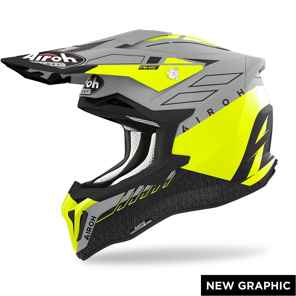 AIROH STRYCKER Moto Cross Enduro Casco SKIN gráficos