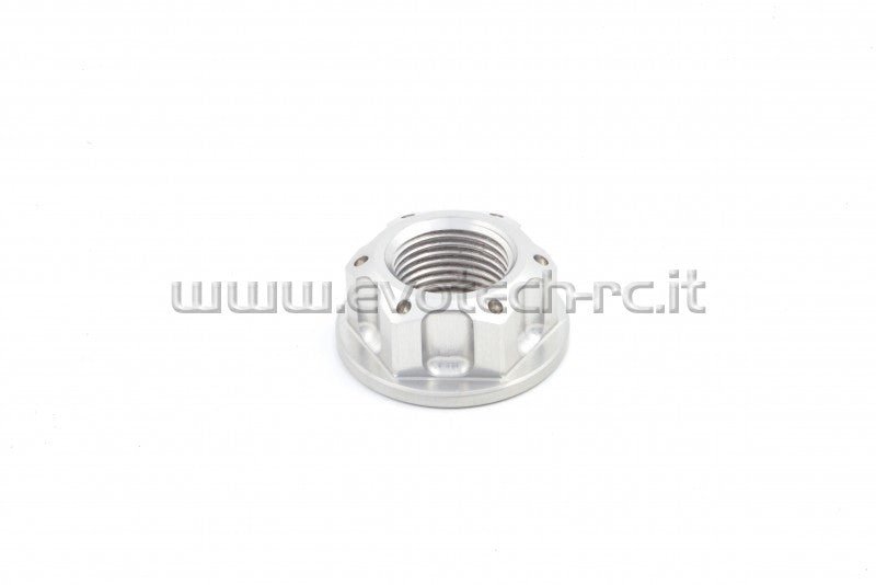 EVOTECH REAR WHEEL NUT HONDA KAWASAKI TRIUMPH YAMAHA SILVER