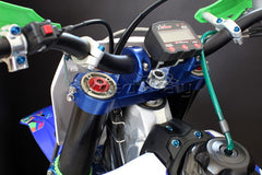 EVOTECH DADO RUOTA ANTERIORE POSTERIORE YAMAHA R1 R6 MT10 HONDA CBR ARGENTO