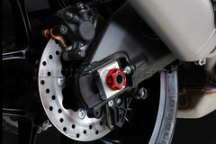 EVOTECH DADO RUOTA ANTERIORE POSTERIORE BMW YAMAHA KAWASAKI BENELLI ROSSO