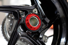 EVOTECH DADO RUOTA POSTERIORE MV AGUSTA F4 F3 BRUTALE RIVALE ROSSO