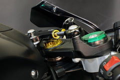TUERCA PLACA DE DIRECCIÓN EVOTECH BMW KAWASAKI SUZUKI YAMAHA M 28x1 ORO
