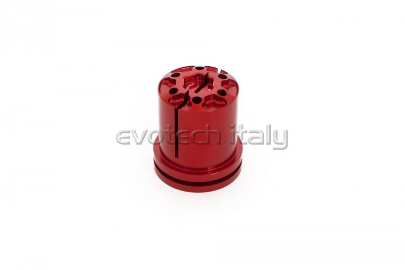 ANILLO TUERCA EVOTECH ERGAL DIRECCIÓN DUCATI M 35x1 COLOR ROJO