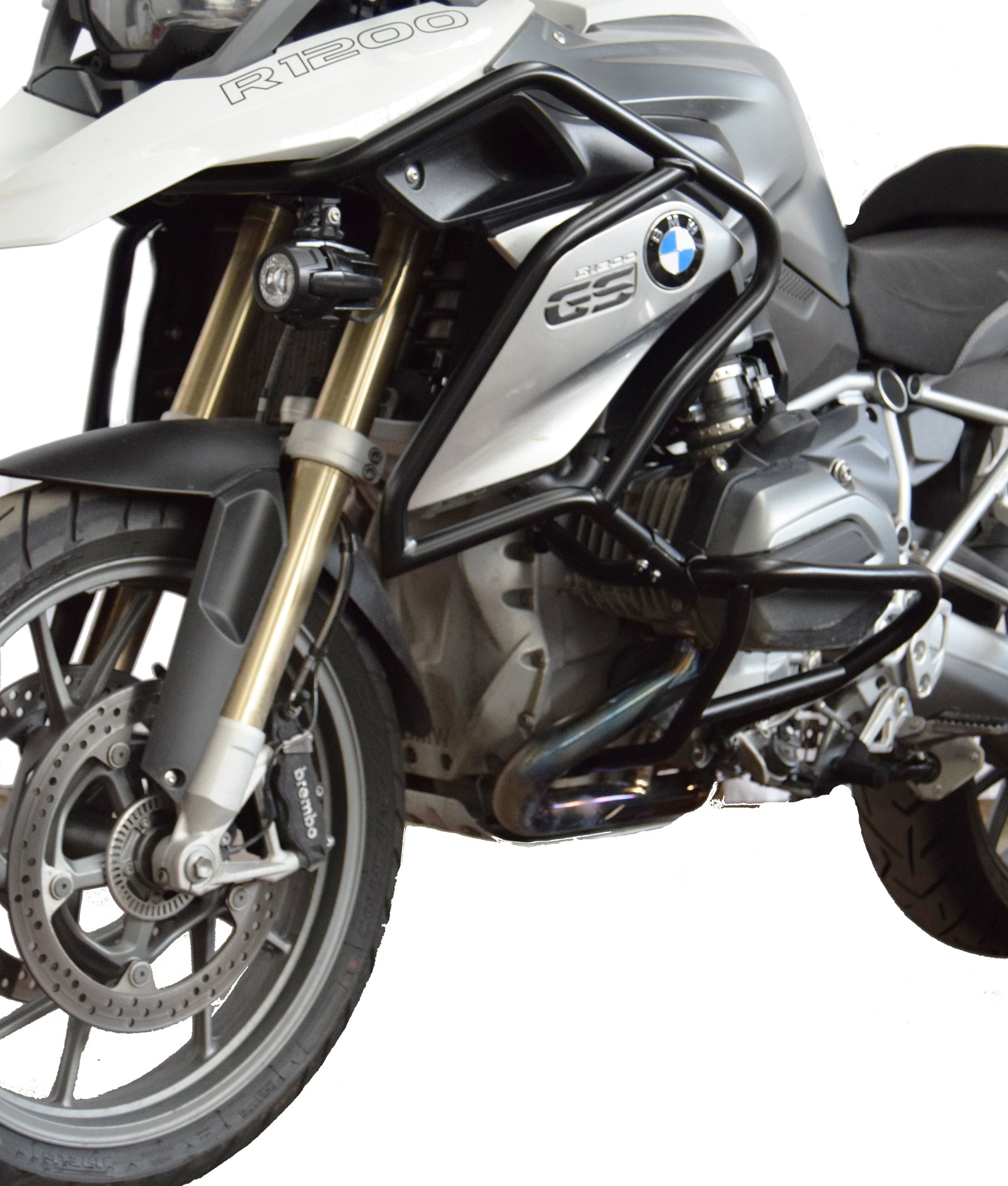 ISOTTA Tubi di protezioni superiori in ferro verniciati nero BMW R 1200 GS LC 2013>2016