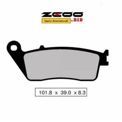 Pastiglie Freno ZCOO 45N00700 mescola EX (modulabile) per CAGIVA 1 coppia per 1 disco