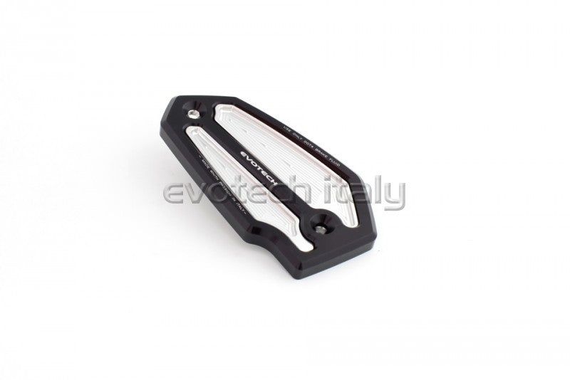 TAPA BOMBA DE FRENO DELANTERO EVOTECH KAWASAKI Z800 900 ER6 NINJA 650 PLATA