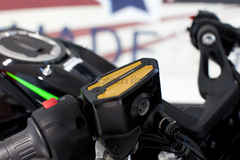 EVOTECH COPERCHIO POMPA FRENO ANTERIORE KAWASAKI Z800 900 ER6 NINJA 650 ORO