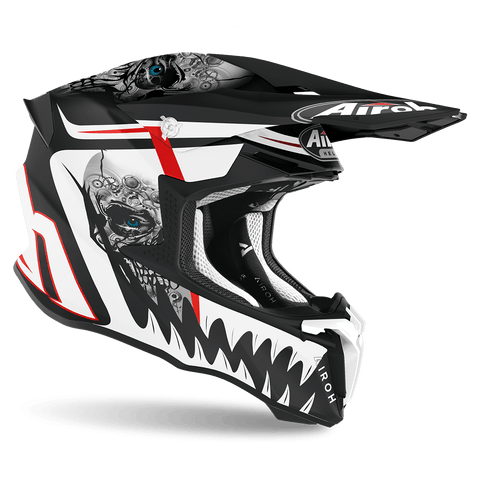 AIROH TWIST 2.0 Cross Moto enduro helmet MASK graphics