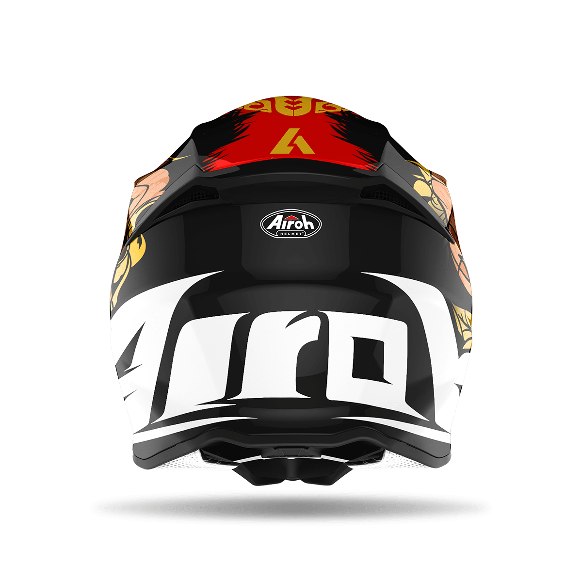 Casco de moto enduro AIROH TWIST 2.0 Cross con gráficos TIKI