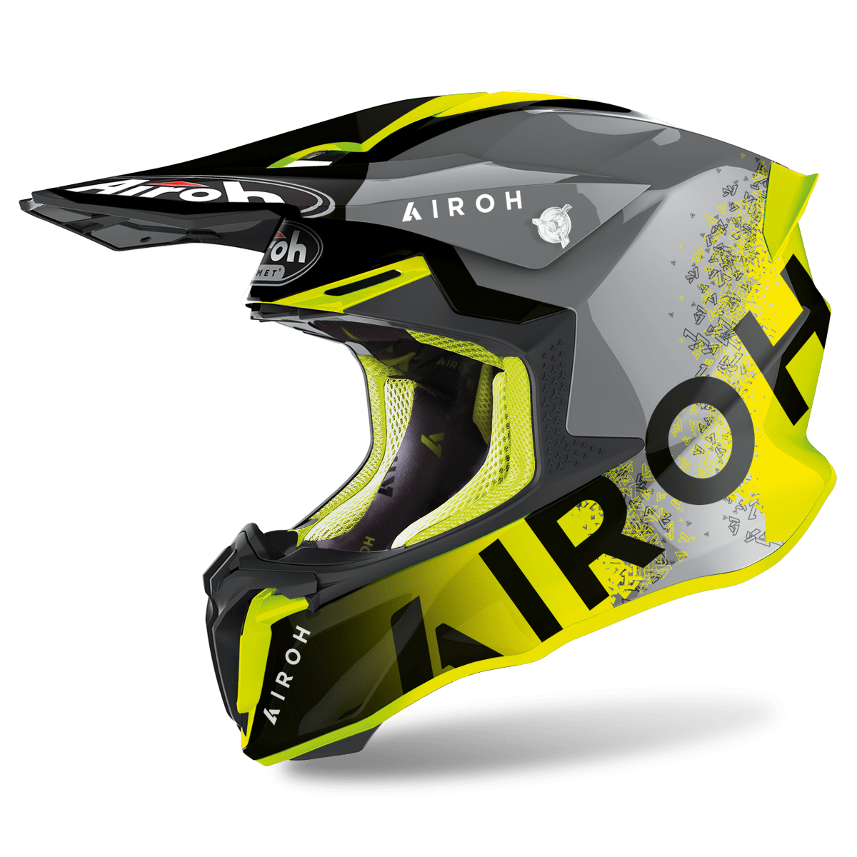 AIROH TWIST 2.0 Cross Casco de moto enduro Gráficos BIT