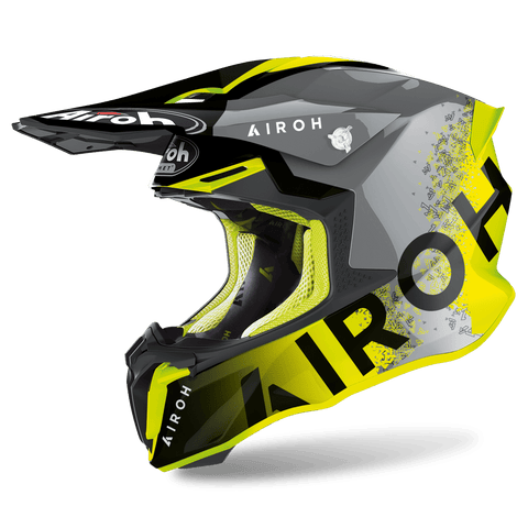 AIROH TWIST 2.0 Casco Cross Moto enduro grafica BIT