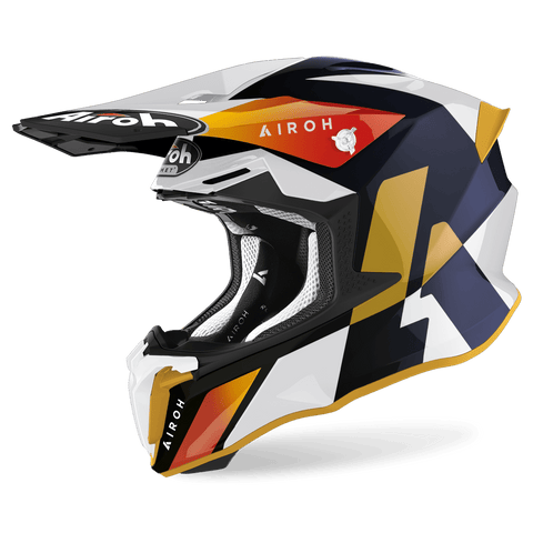 AIROH TWIST 2.0 Cross Motorcycle enduro helmet LIFT graphics