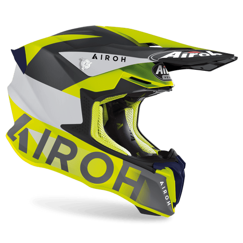 AIROH TWIST 2.0 Cross Motorcycle enduro helmet LIFT graphics
