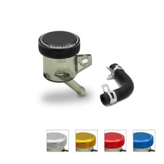 BARRACUDA Smoked brake fluid reservoir diameter 30 with Blue Aluminum cap