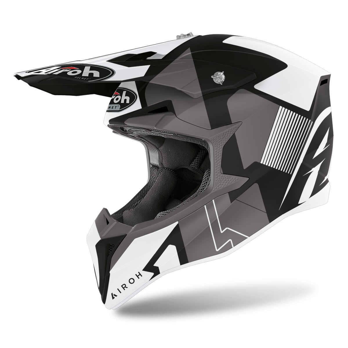 AIROH WRAAP Cross Moto enduro helmet Economic RAZE graphics