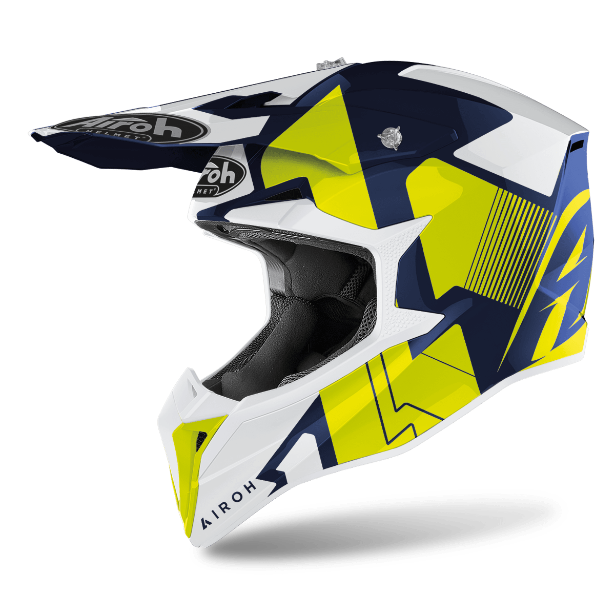 AIROH WRAAP Casco de moto Cross Enduro barato con gráficos RAZE