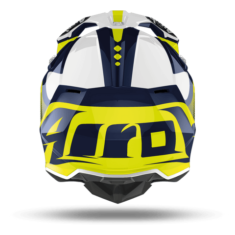 AIROH WRAAP Cross Moto enduro helmet Economic RAZE graphics