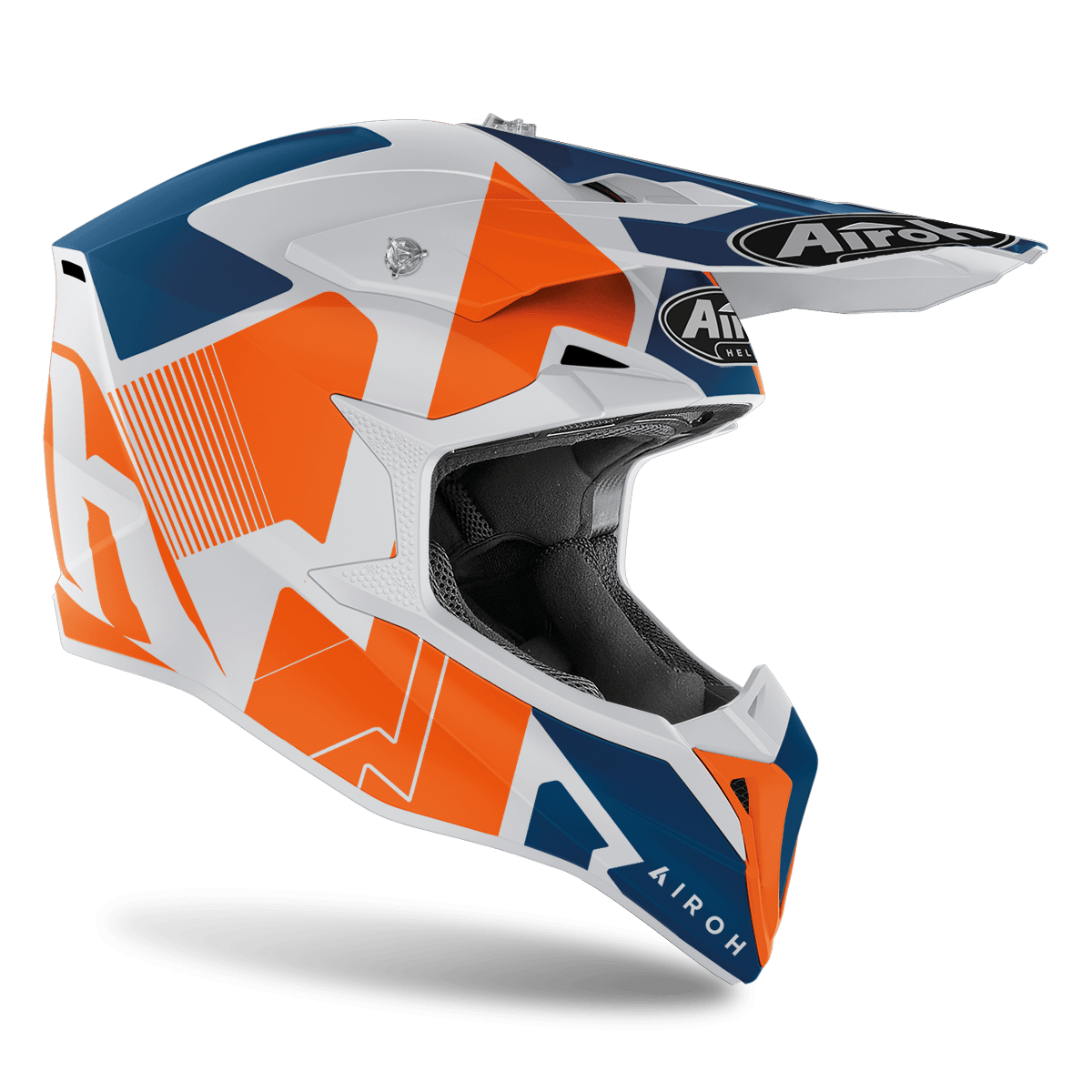 AIROH WRAAP Casco de moto Cross Enduro barato con gráficos RAZE