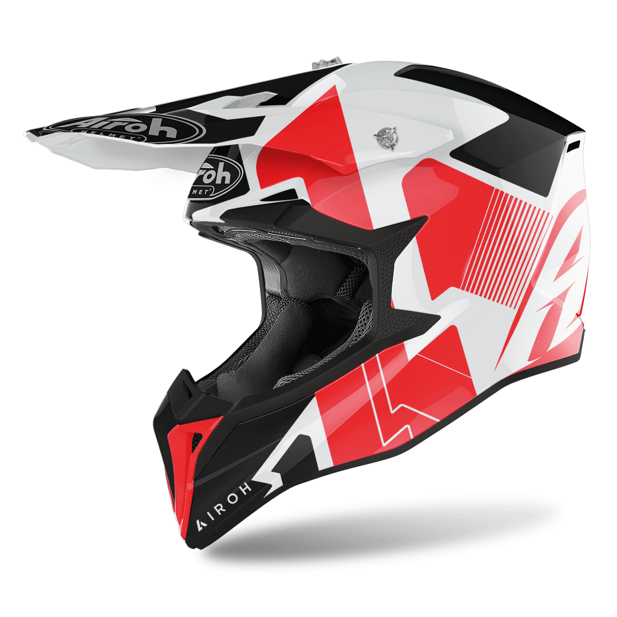 AIROH WRAAP Casco de moto Cross Enduro barato con gráficos RAZE