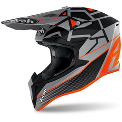 AIROH WRAAP YOUTH Casco Cross Bambino Moto Economico grafica MOOD