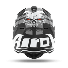 AIROH WRAAP Casco de Moto Cross Enduro Económico con gráficos DEMON mate