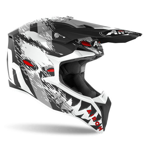 AIROH WRAAP Cross Moto enduro helmet Economic DEMON opaque graphics